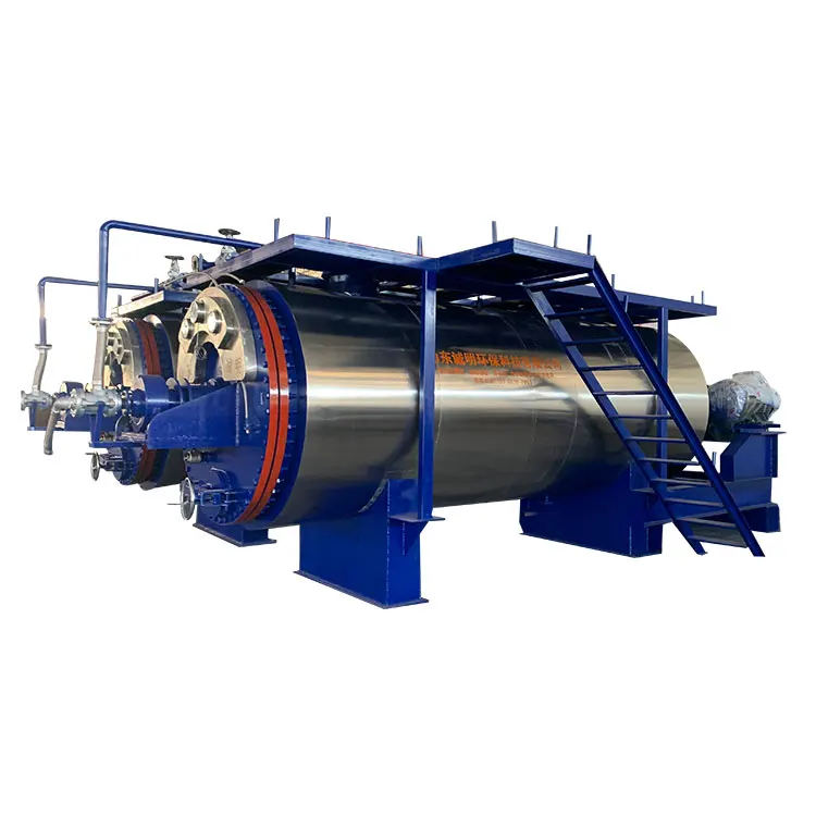 Machine che prepara la polvere di piuma